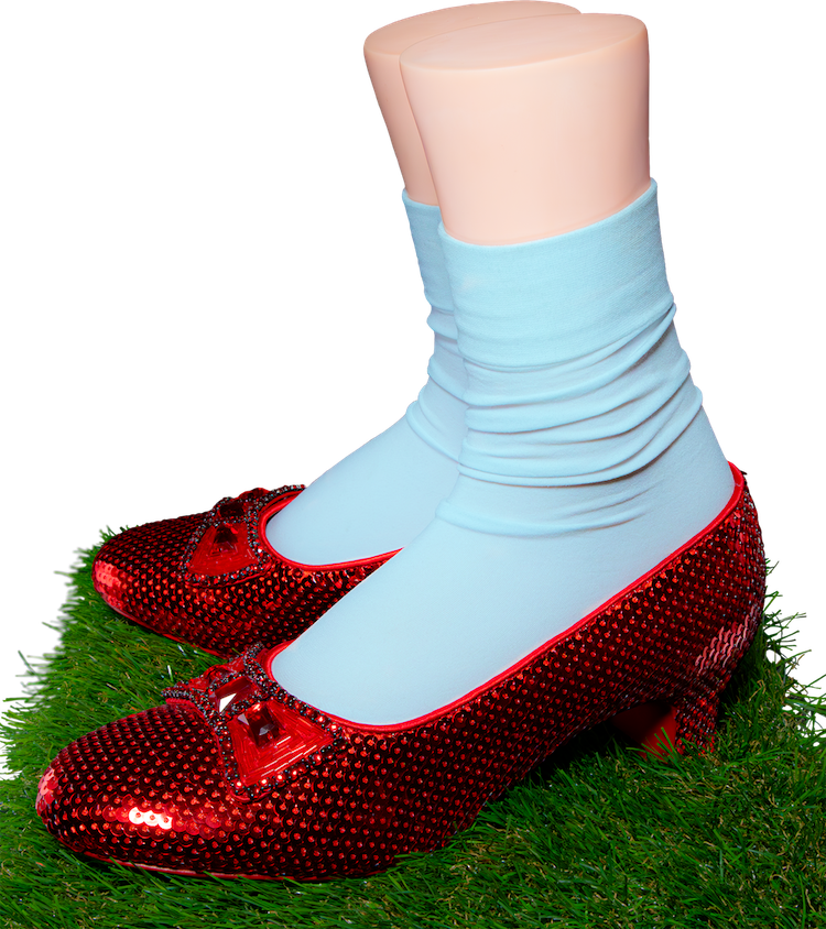 Wizard of Oz - Dorothy and Wicked Witch's Replica Ruby Slippers