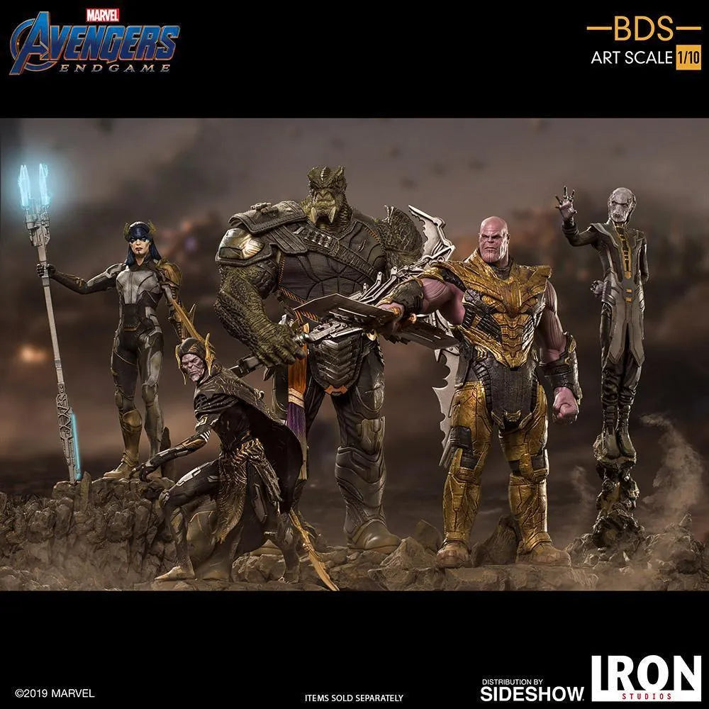 IRO00205 Avengers 4: Endgame - Ebony Maw 1:10 Scale Statue - Iron Studios - Titan Pop Culture