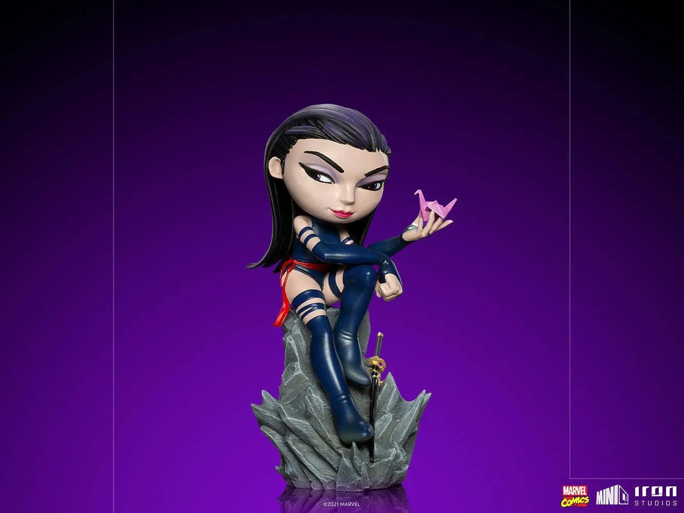 IRO28334 Marvel Comics - Psylocke Minico - Iron Studios - Titan Pop Culture