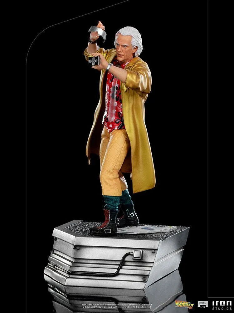 IRO28617 Back to the Future - Doc Brown 1:10 Scale Statue - Iron Studios - Titan Pop Culture