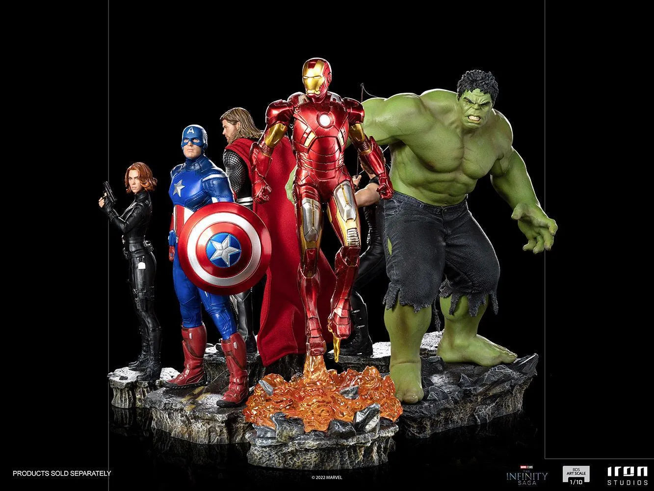IRO29652 Marvel Infinity Saga - Iron Man 1:10 Scale Statue - Iron Studios - Titan Pop Culture