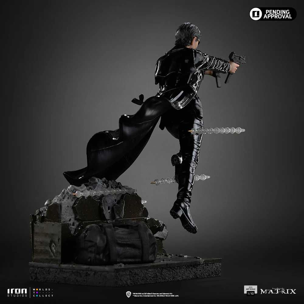 The Matrix - Trinity 1:10 Scale Statue