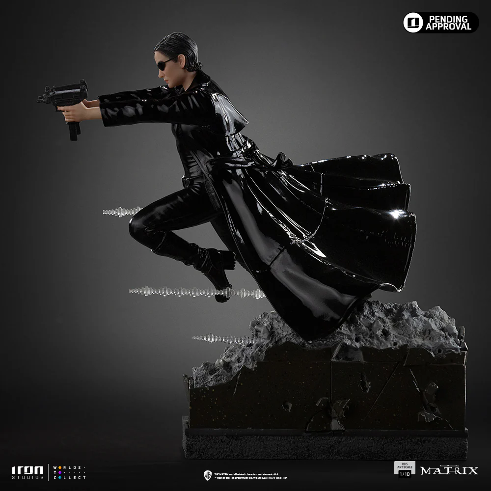 The Matrix - Trinity 1:10 Scale Statue