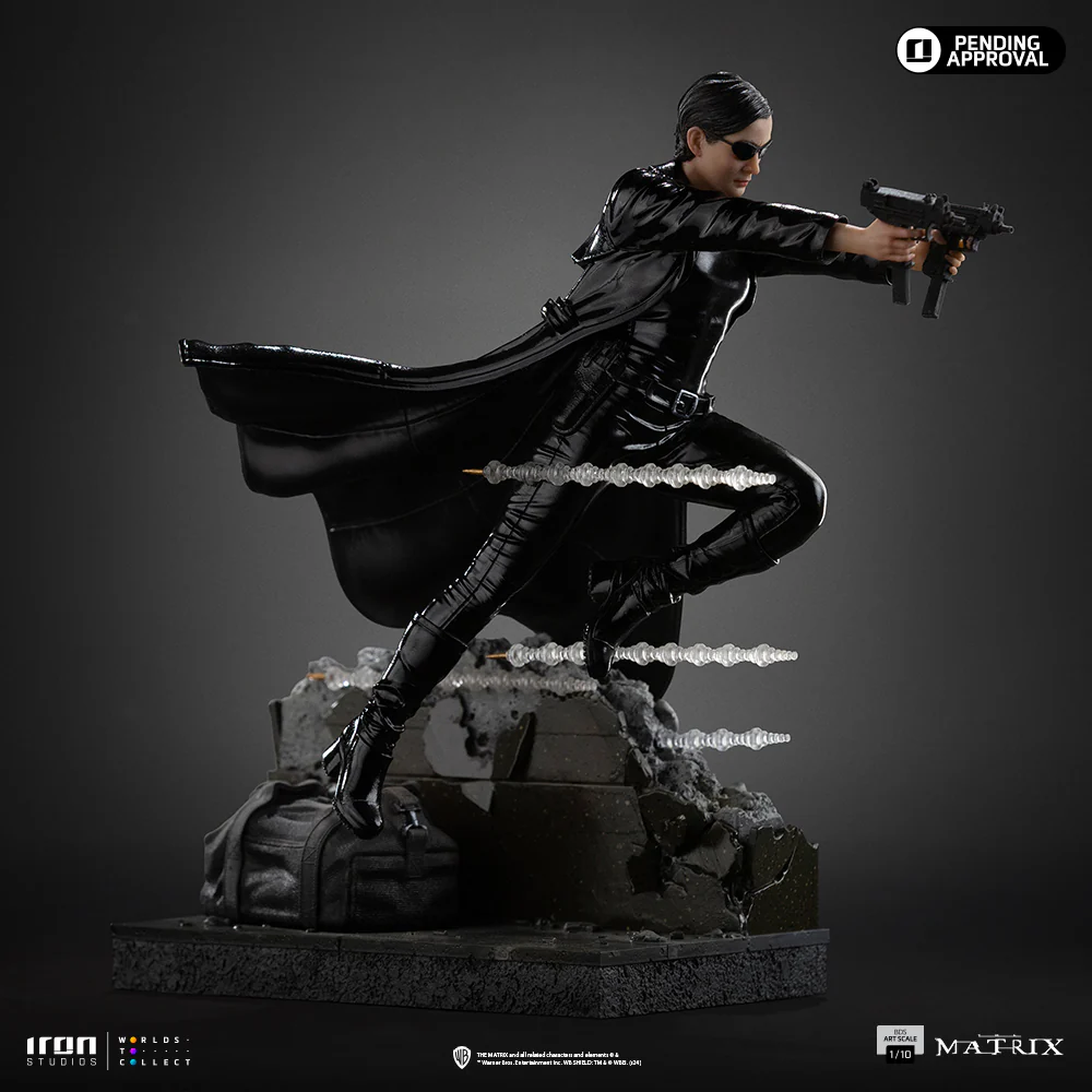 The Matrix - Trinity 1:10 Scale Statue