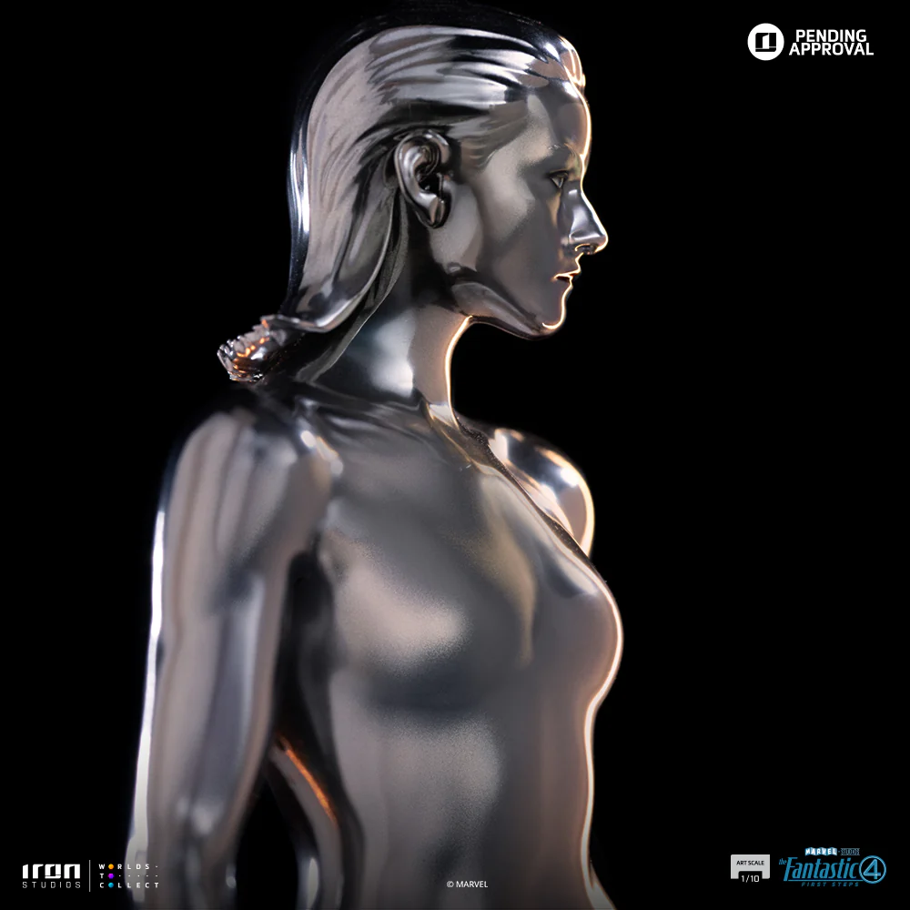 The Fantastic Four: Primeros pasos – Estatua de Silver Surfer a escala 1:10