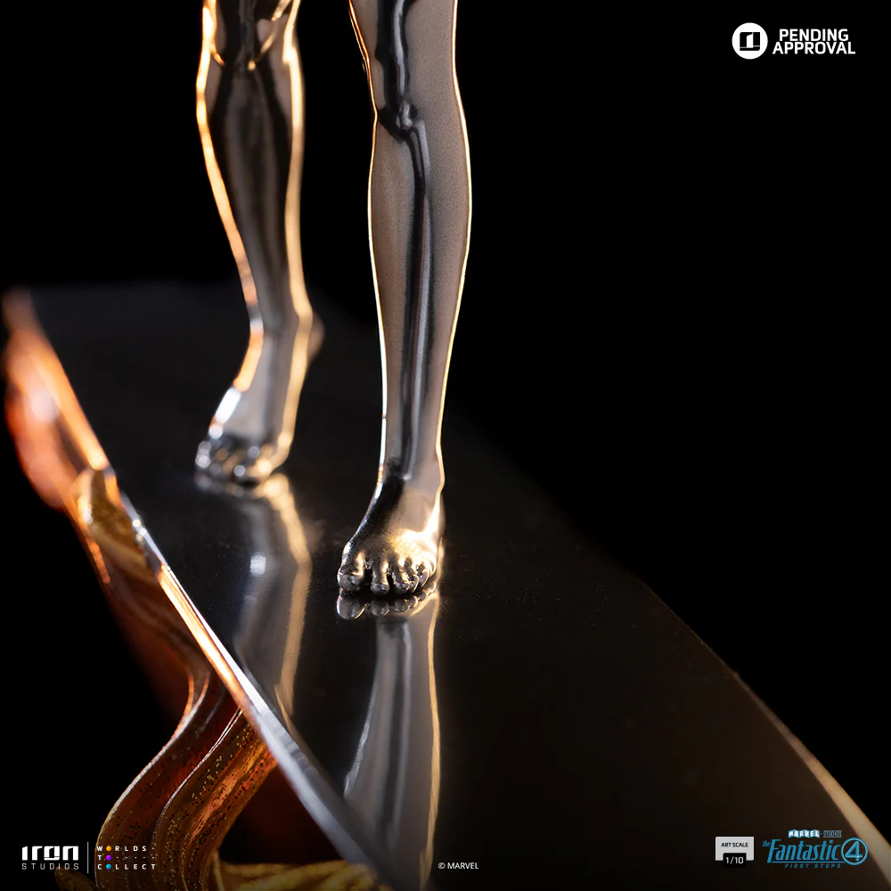 The Fantastic Four: Primeros pasos – Estatua de Silver Surfer a escala 1:10
