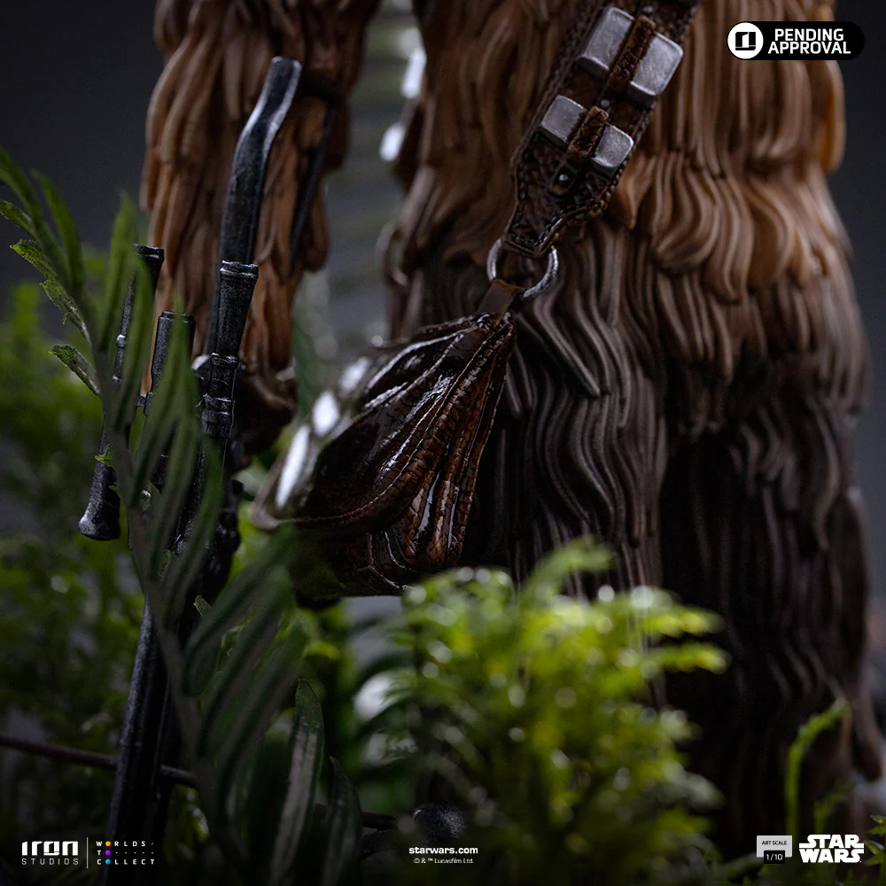 Star Wars - Chewbacca & Tokkat 1:10 Scale Statue