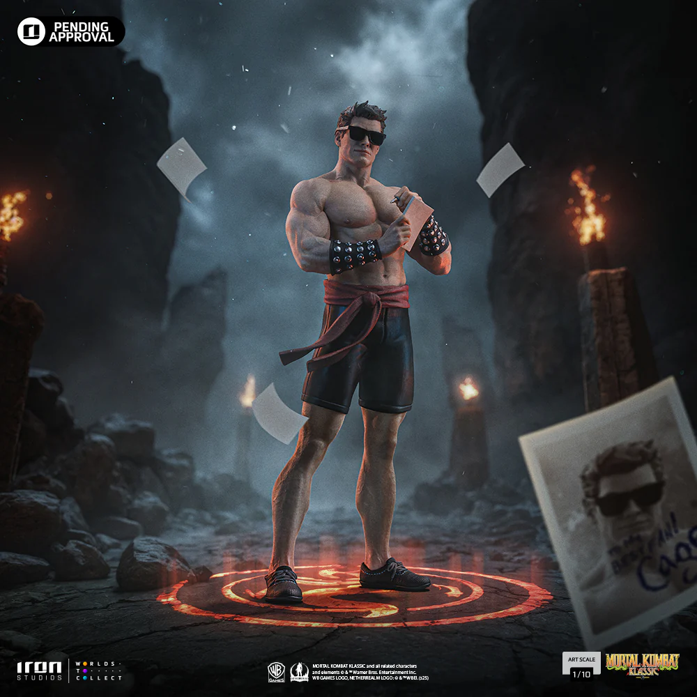 Mortal Kombat – Johnny Cage 1:10 Scale Statue