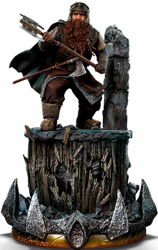 El Señor de los Anillos - Estatua de Gimli Desatado