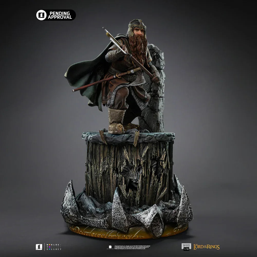El Señor de los Anillos - Estatua de Gimli Desatado