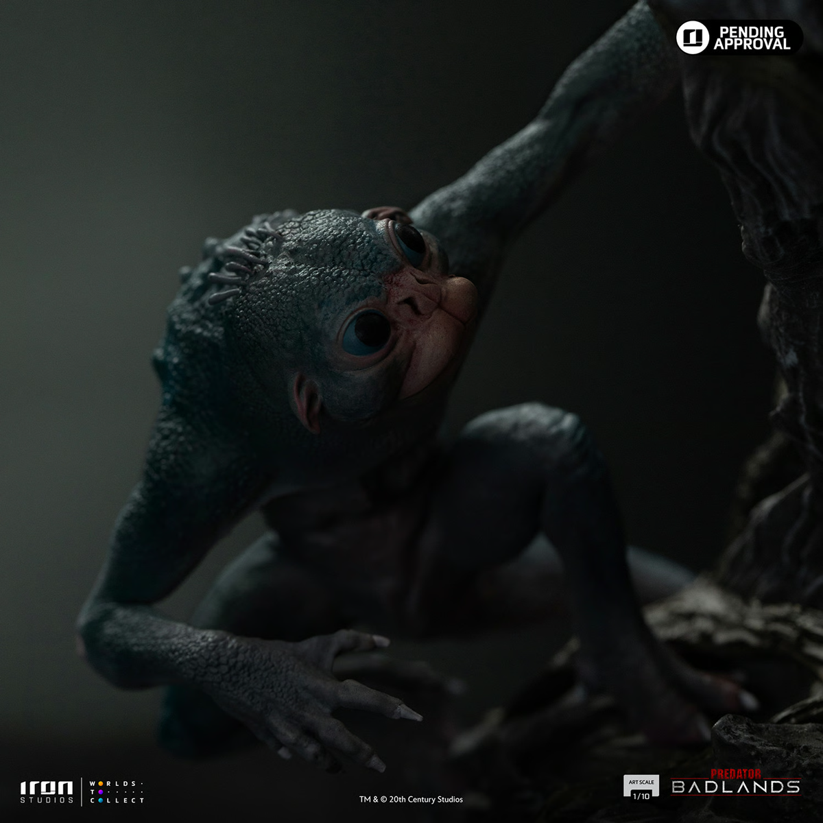 《铁血战士:荒原》——铁血战士德克与塞娅 1:10 比例雕像