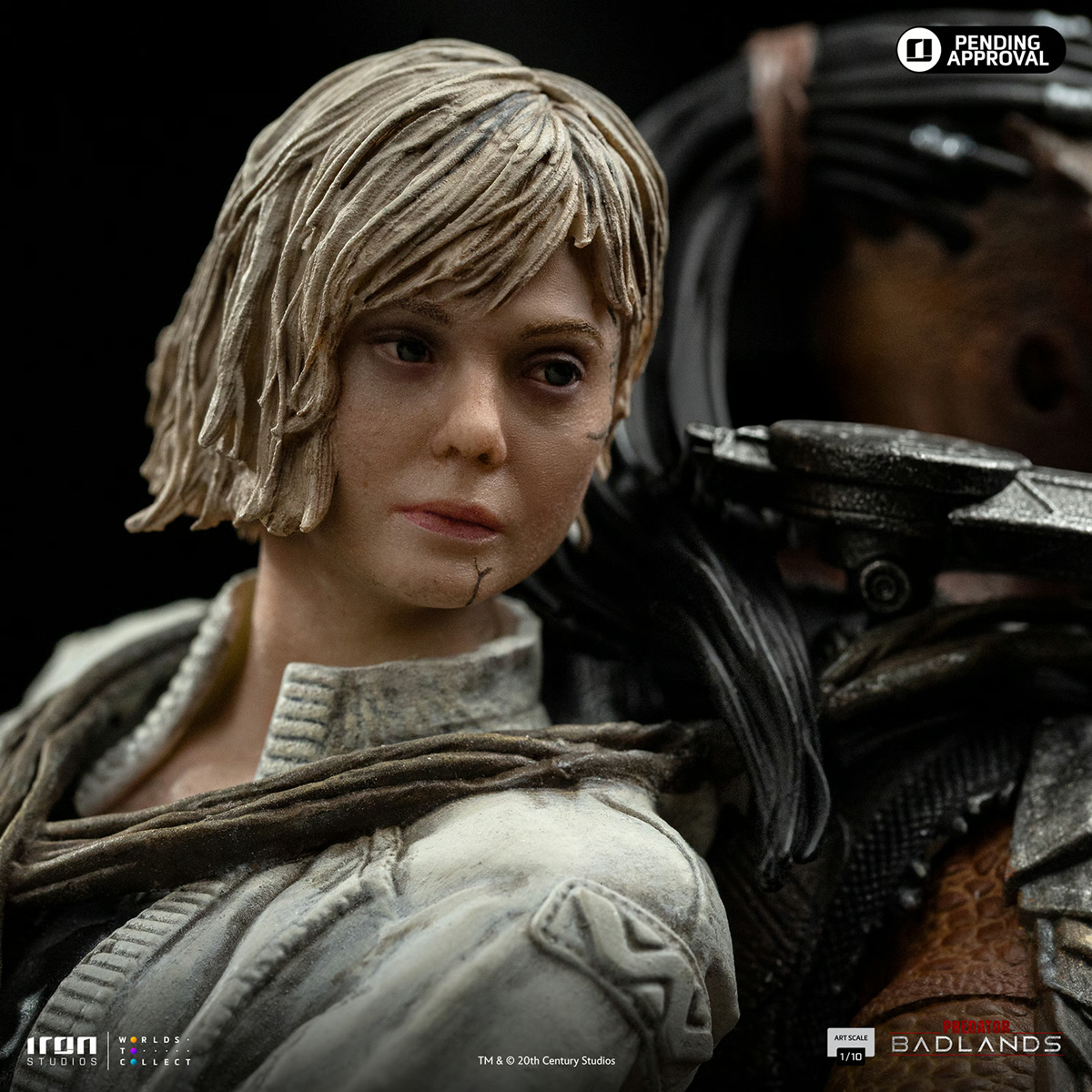 《铁血战士:荒原》——铁血战士德克与塞娅 1:10 比例雕像