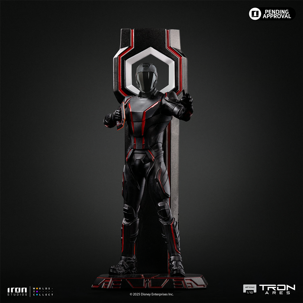 Tron - Ares 1:10 Scale Statue