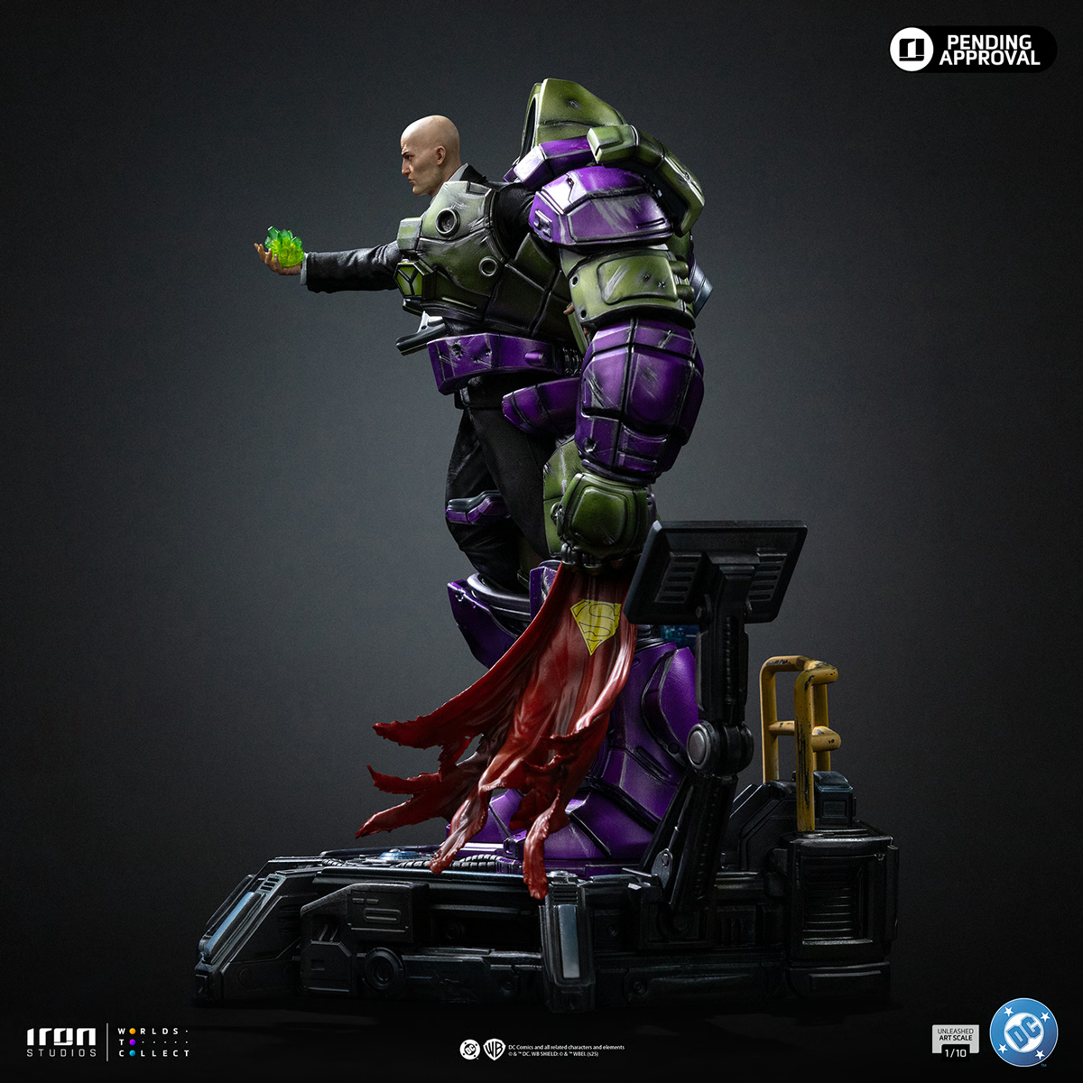Superman – Estatua de Lujo Lex Luthor Unleashed Escala 1:10
