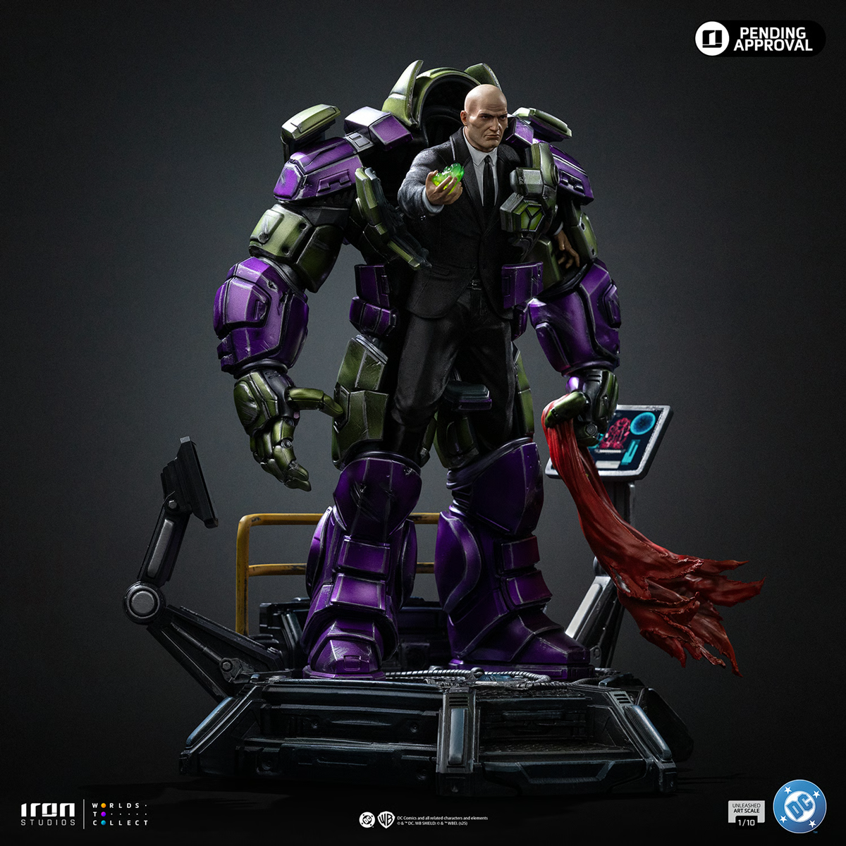 Superman – Estatua de Lujo Lex Luthor Unleashed Escala 1:10