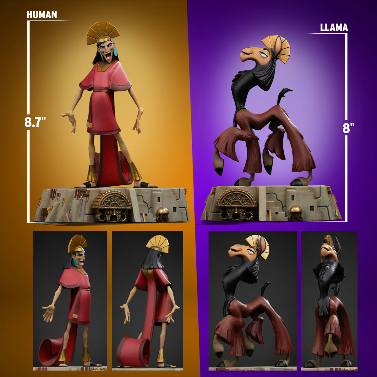 The Emperor’s New Groove – Kuzko Art Scale 1:10 Scale Statue