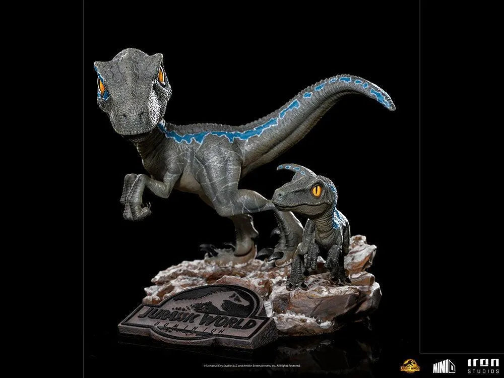 IRO51031 Jurassic World 3: Dominion - Blue & Beta Minico Vinyl Figure - Iron Studios - Titan Pop Culture