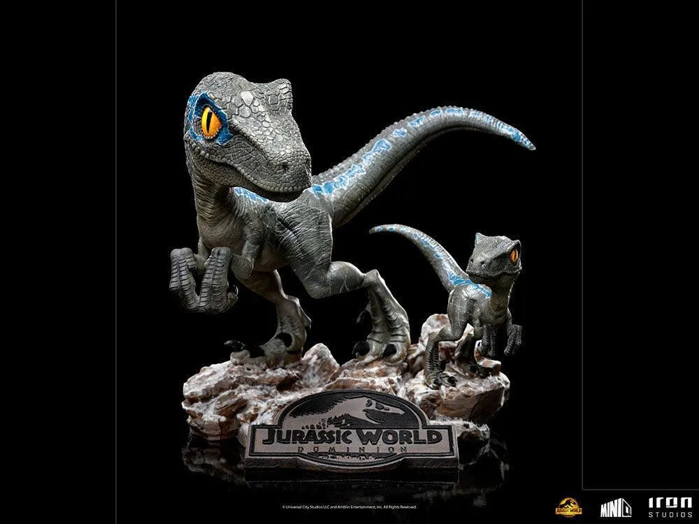 IRO51031 Jurassic World 3: Dominion - Blue & Beta Minico Vinyl Figure - Iron Studios - Titan Pop Culture