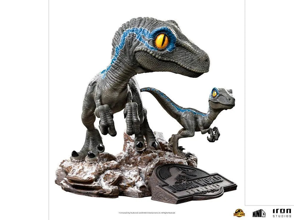 IRO51031 Jurassic World 3: Dominion - Blue & Beta Minico Vinyl Figure - Iron Studios - Titan Pop Culture