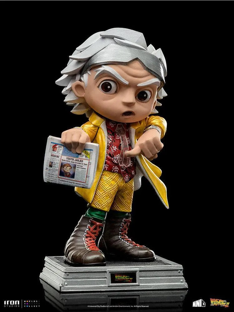 IRO51185 Back to the Future: Part II - Doc Brown Minico Figure - Iron Studios - Titan Pop Culture
