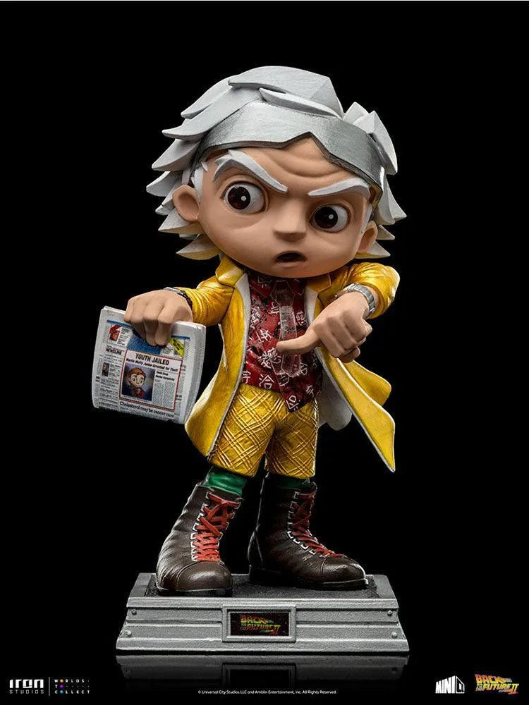 IRO51185 Back to the Future: Part II - Doc Brown Minico Figure - Iron Studios - Titan Pop Culture