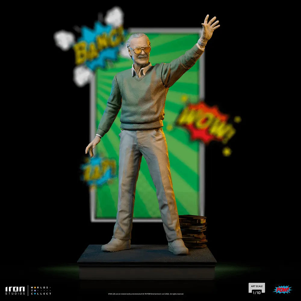 IRO51956 Stan Lee - Pow! Entertainment 1:10 Scale Statue - Iron Studios - Titan Pop Culture