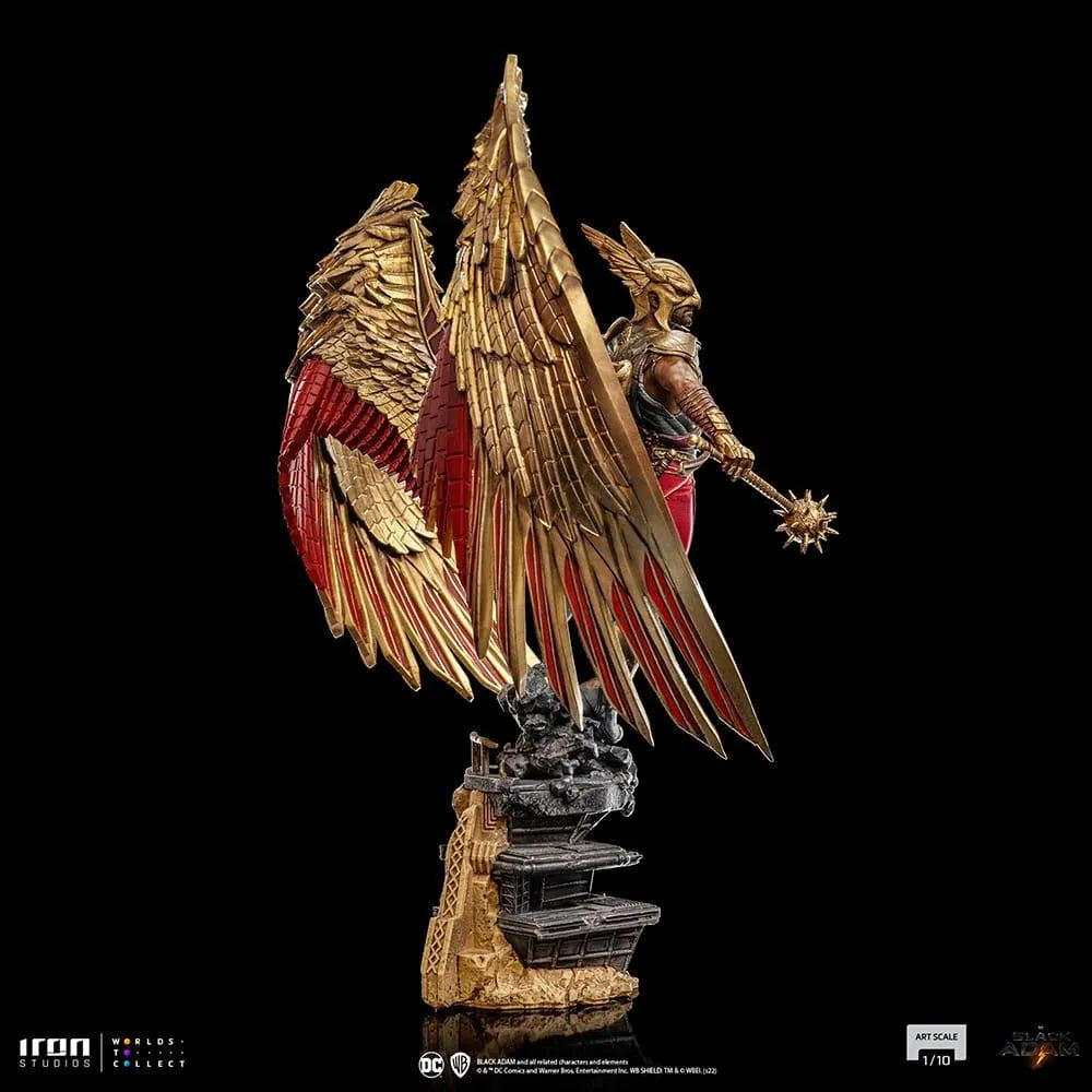IRO52434 Black Adam - Hawkman 1:10 Scale Statue - Iron Studios - Titan Pop Culture