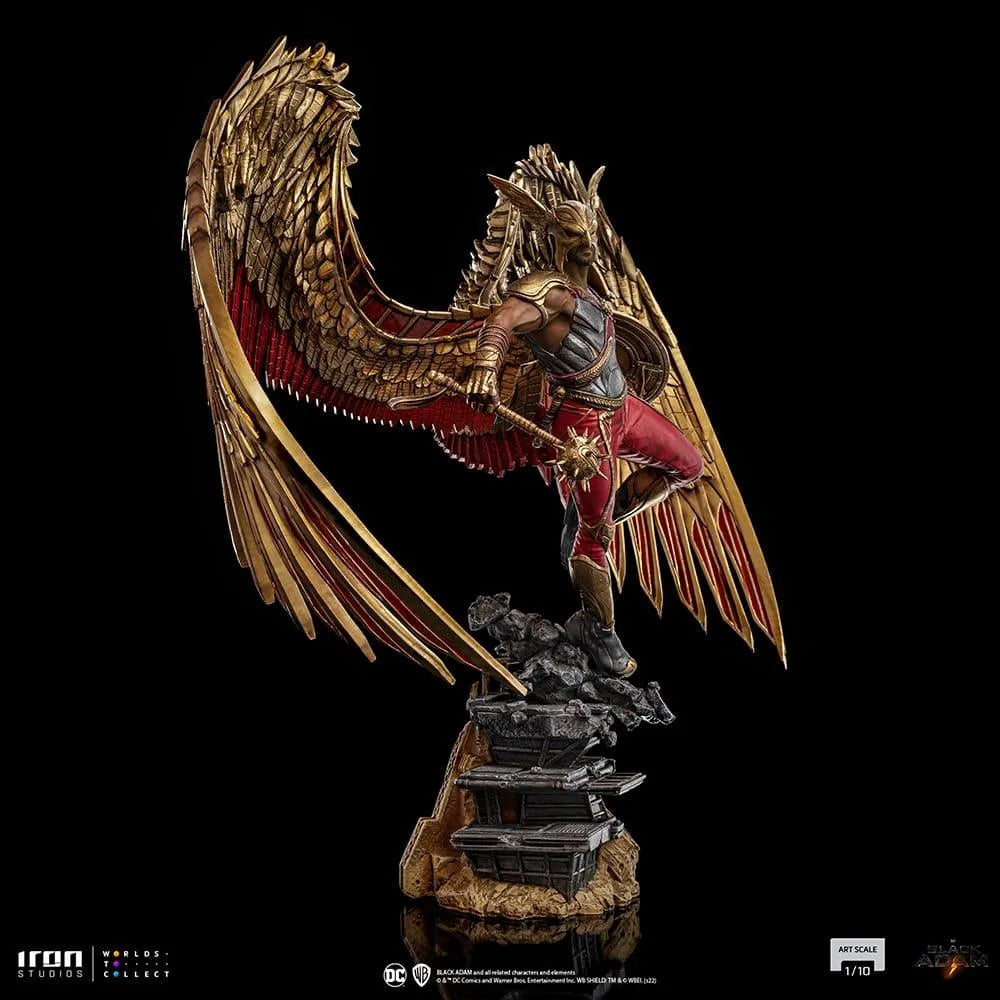 IRO52434 Black Adam - Hawkman 1:10 Scale Statue - Iron Studios - Titan Pop Culture
