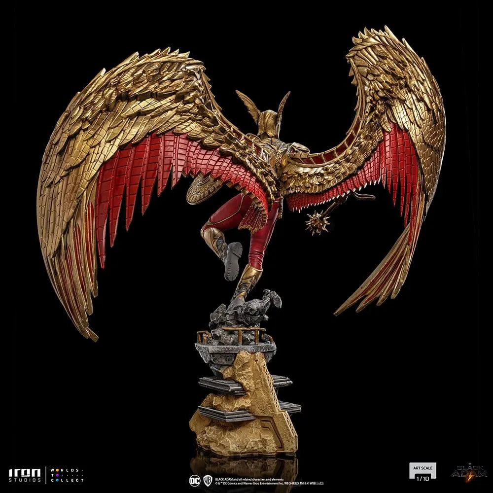 IRO52434 Black Adam - Hawkman 1:10 Scale Statue - Iron Studios - Titan Pop Culture