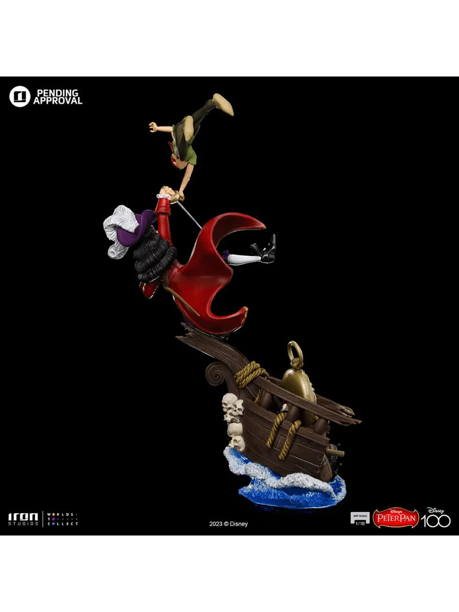 IRO54742 Disney - Peter Pan Vs Hook 1:10 Scale Statue - Iron Studios - Titan Pop Culture
