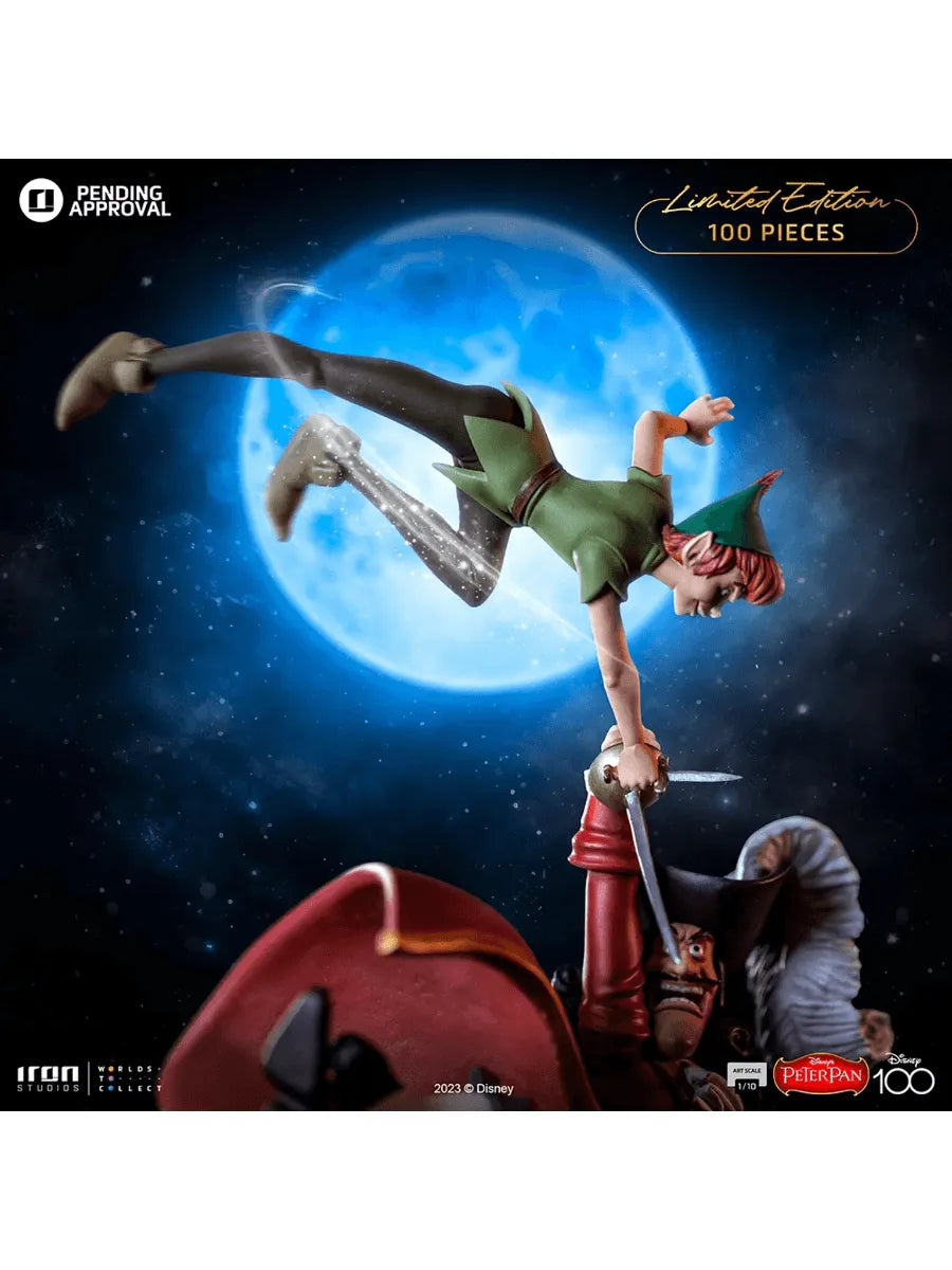 IRO54742 Disney - Peter Pan Vs Hook 1:10 Scale Statue - Iron Studios - Titan Pop Culture