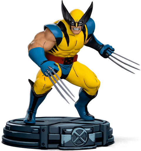 IRO55404 X-Men '97 - Wolverine 1:10 Scale Statue - Iron Studios - Titan Pop Culture