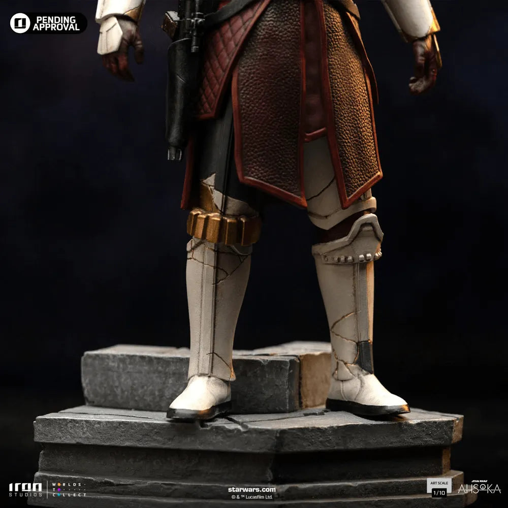 IRO55558 Star Wars: Ahsoka - Captain Enoch 1:10 Statue - Iron Studios - Titan Pop Culture
