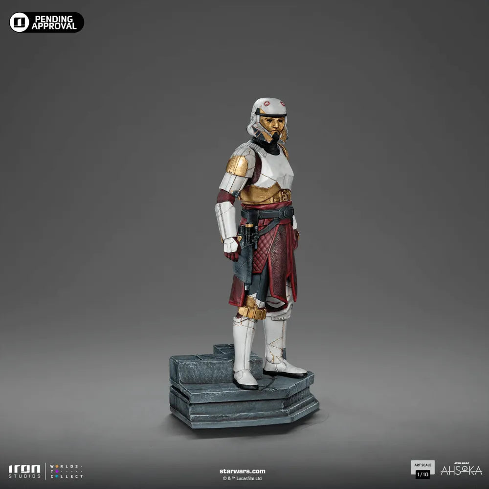 IRO55558 Star Wars: Ahsoka - Captain Enoch 1:10 Statue - Iron Studios - Titan Pop Culture
