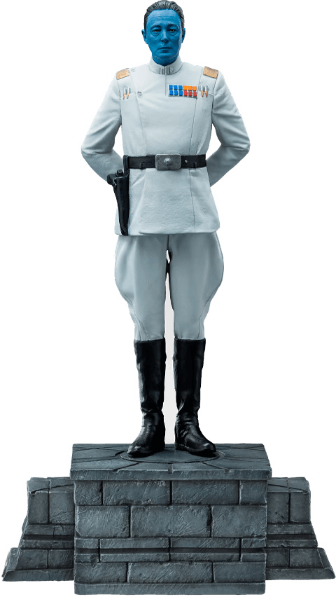 IRO55565 Star Wars: Ahsoka - Grand Admiral Thrawn 1:10 Statue - Iron Studios - Titan Pop Culture