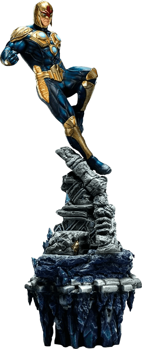 IRO55749 Marvel - Nova Deluxe 1:10 Scale Statue - Iron Studios - Titan Pop Culture