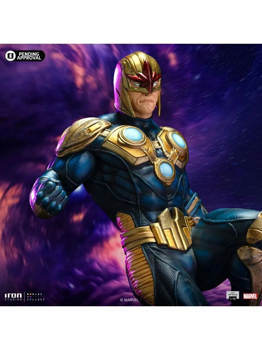 IRO55756 Marvel - Nova 1:10 Scale Statue - Iron Studios - Titan Pop Culture