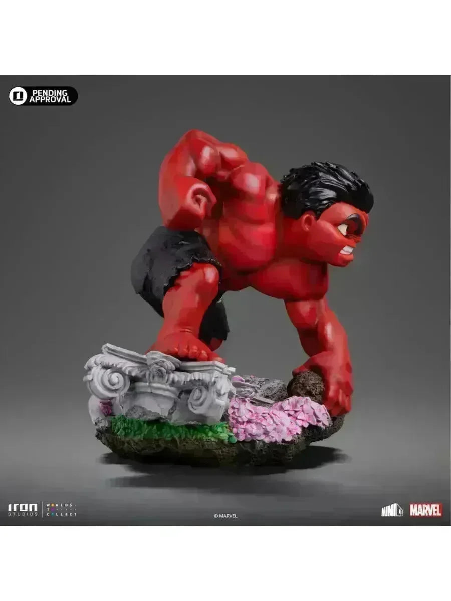 IRO56036 Captain America: Brave New World - Red Hulk MiniCO Vinyl - Iron Studios - Titan Pop Culture