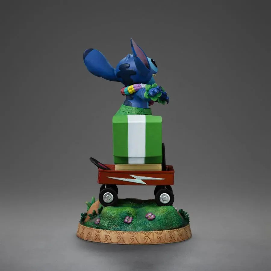 IRO56241 Lilo & Stitch - Stitch (Hula) 1:10 Scale Statue - Iron Studios - Titan Pop Culture
