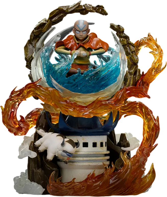 Avatar: La leyenda de Aang - Estatua de Aang a escala 1:10