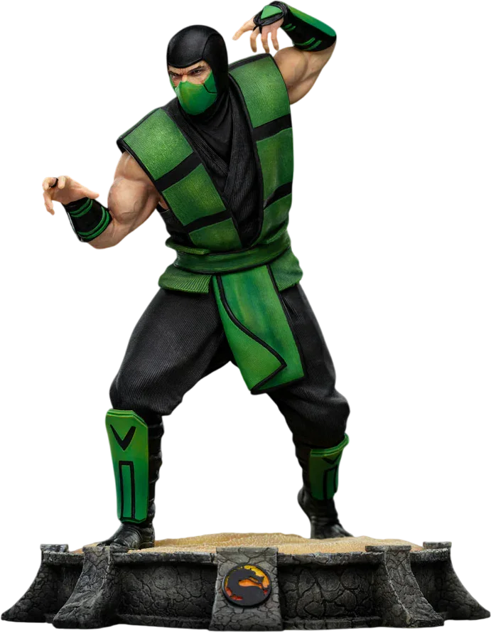 Estatua de reptil a escala 1:10 de Mortal Kombat