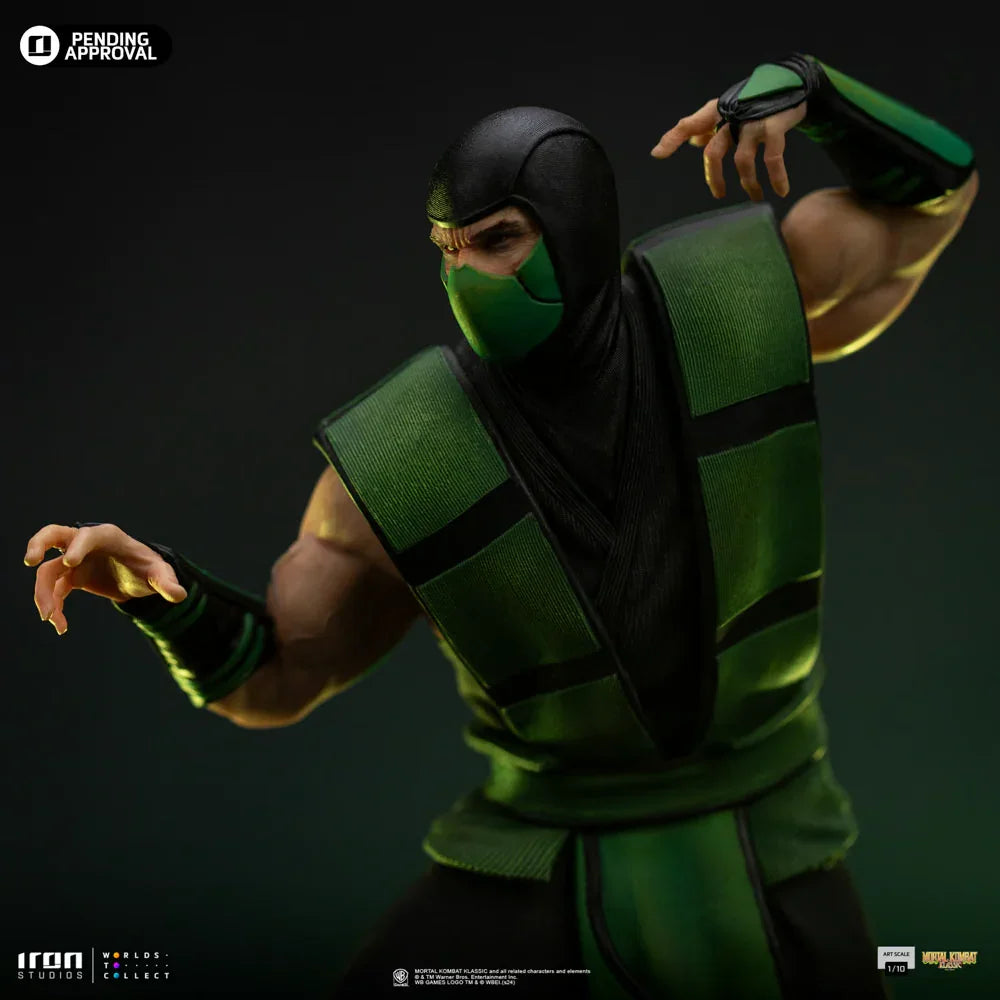 Estatua de reptil a escala 1:10 de Mortal Kombat
