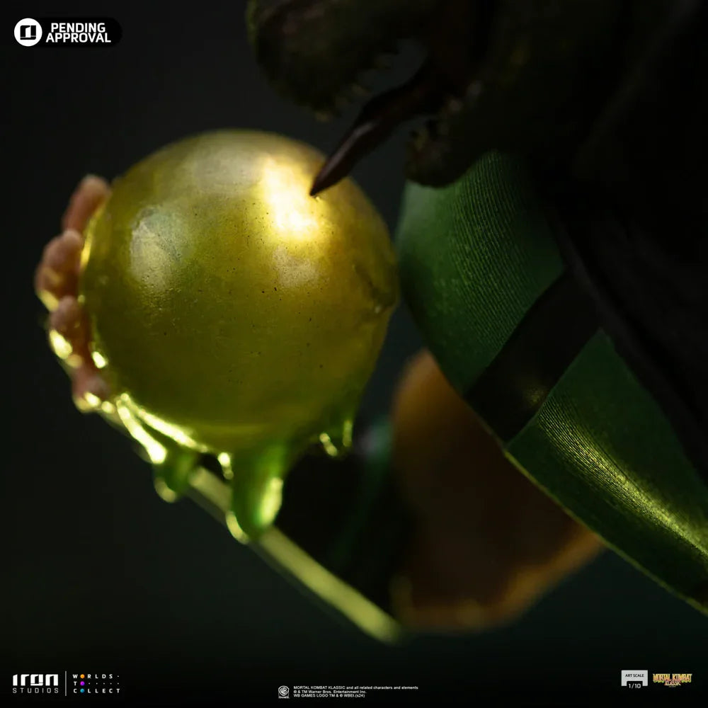 Estatua de reptil a escala 1:10 de Mortal Kombat