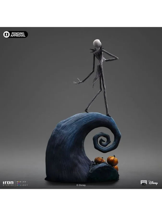 IRO57095 The Nightmare Before Christmas - Jack Skellington 1:10 Scale Statue - Iron Studios - Titan Pop Culture