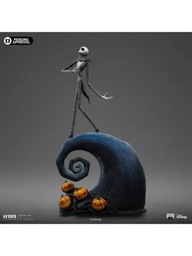 IRO57095 The Nightmare Before Christmas - Jack Skellington 1:10 Scale Statue - Iron Studios - Titan Pop Culture