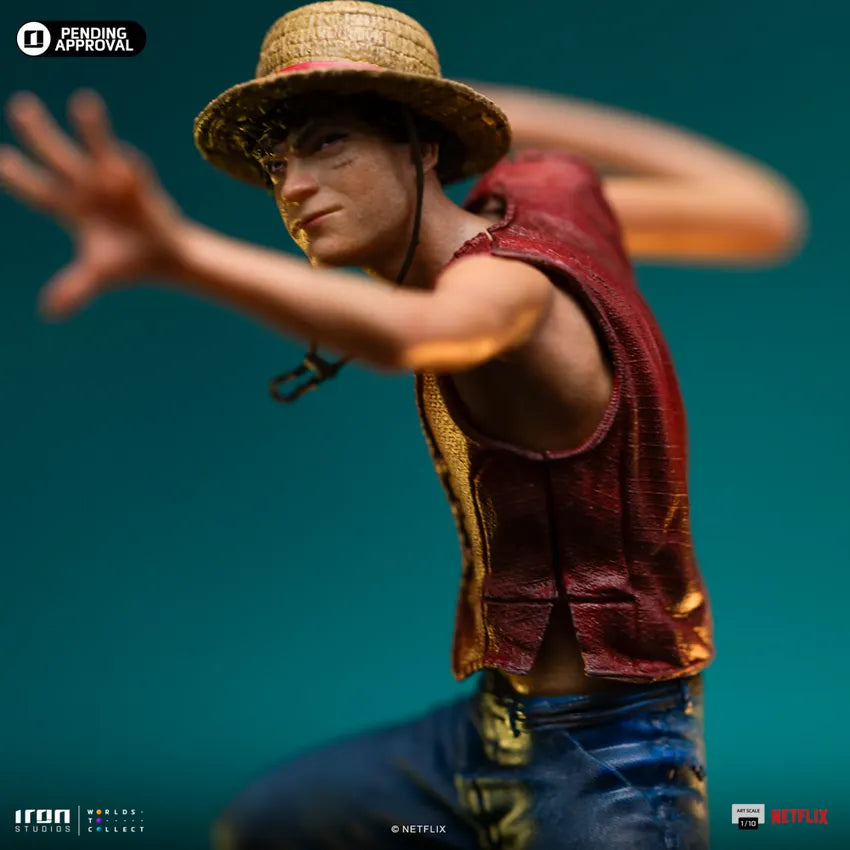 IRO57118 One Piece (2023) - Luffy 1:10 Scale Statue - Iron Studios - Titan Pop Culture