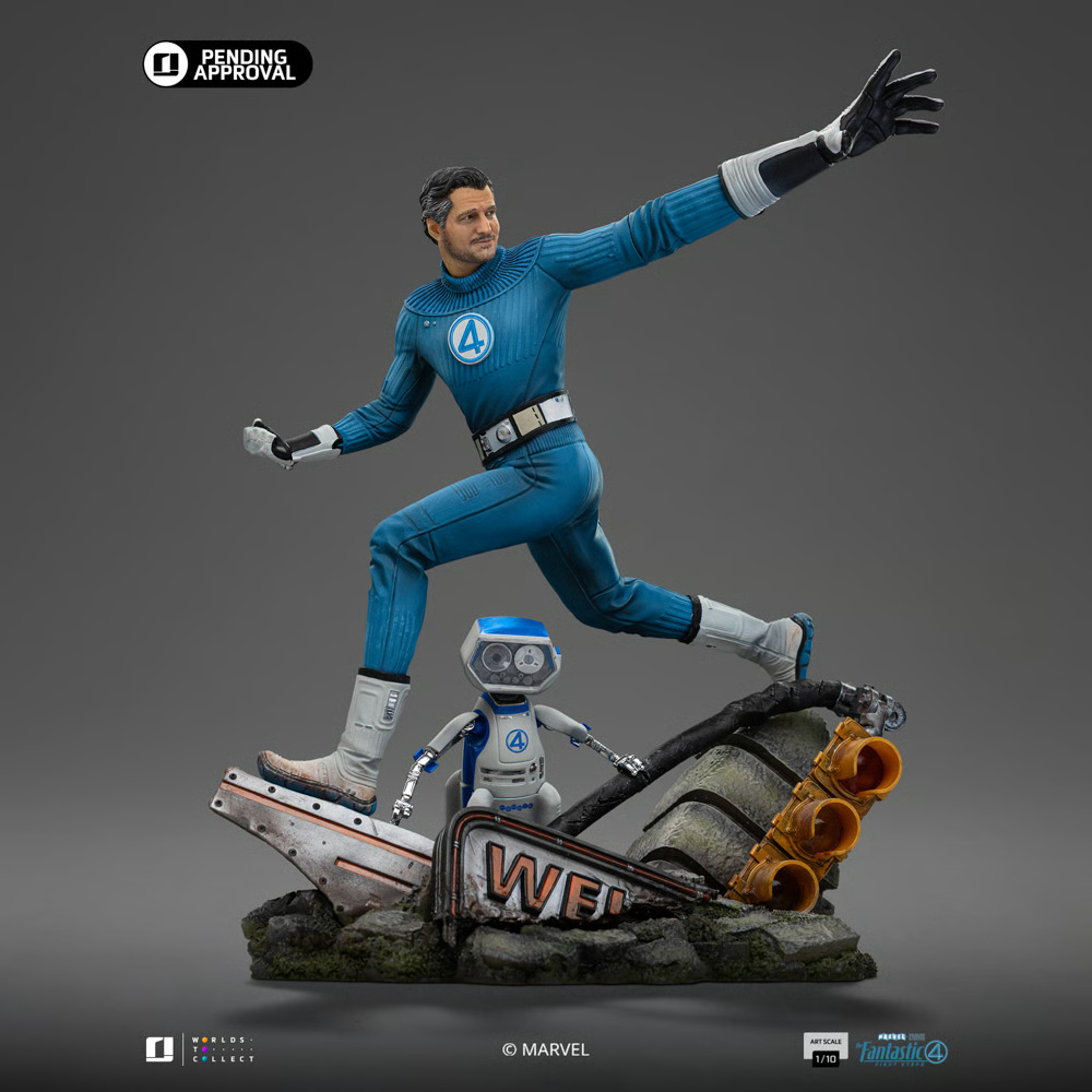 Los Cuatro Fantásticos: Primeros Pasos - Estatua a escala 1:10 de Mr. Fantastic