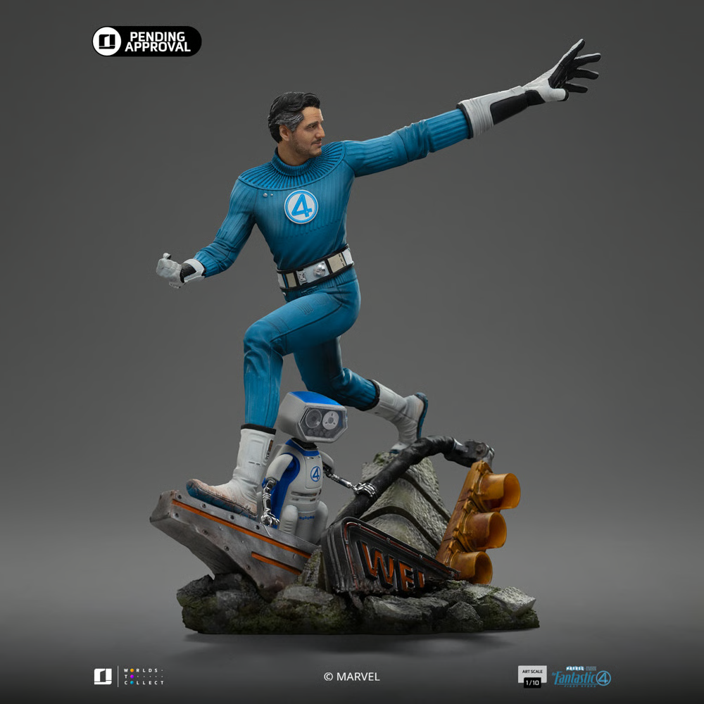 Los Cuatro Fantásticos: Primeros Pasos - Estatua a escala 1:10 de Mr. Fantastic