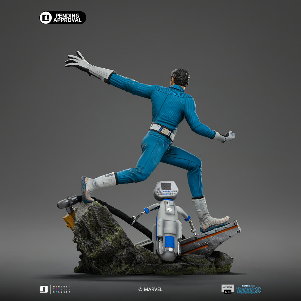 Los Cuatro Fantásticos: Primeros Pasos - Estatua a escala 1:10 de Mr. Fantastic