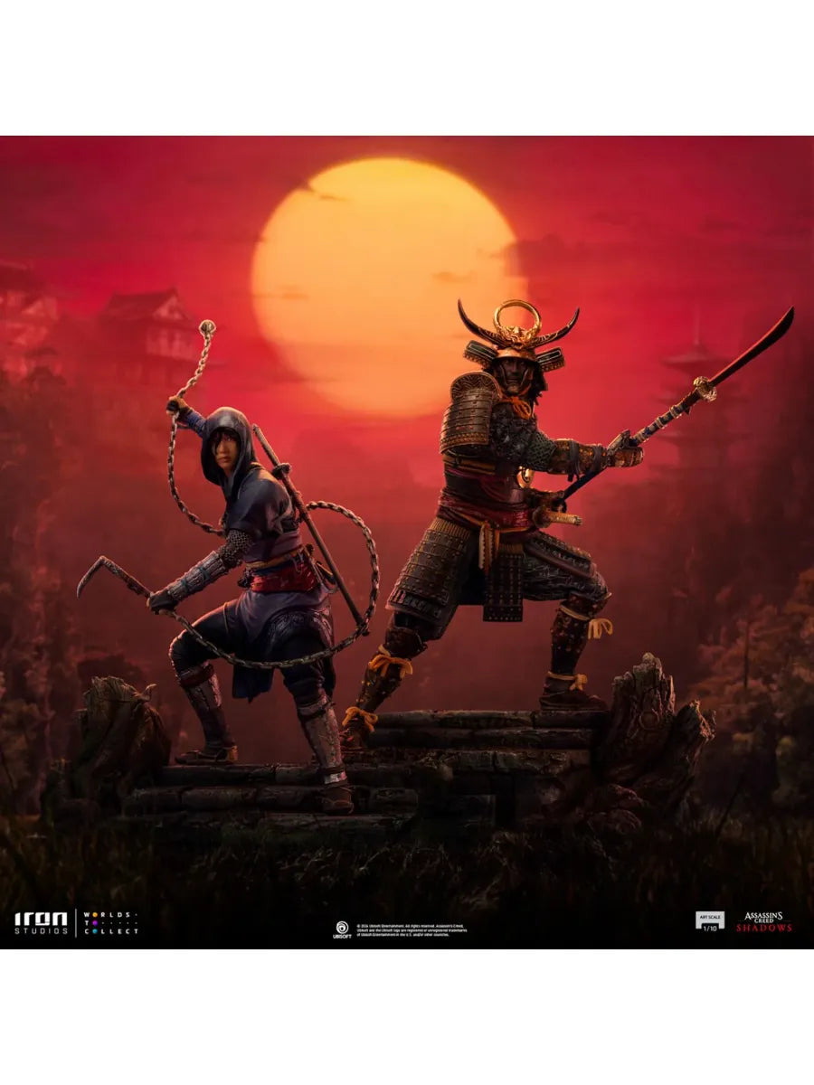 IRO57866 Assassin's Creed: Shadows - Yasuke 1:10 Scale Statue - Iron Studios - Titan Pop Culture